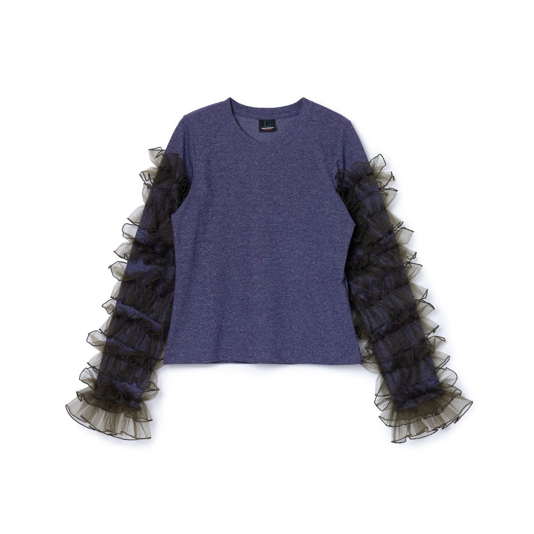 Non Tokyo Frill Sleeve Cut and Sew Top