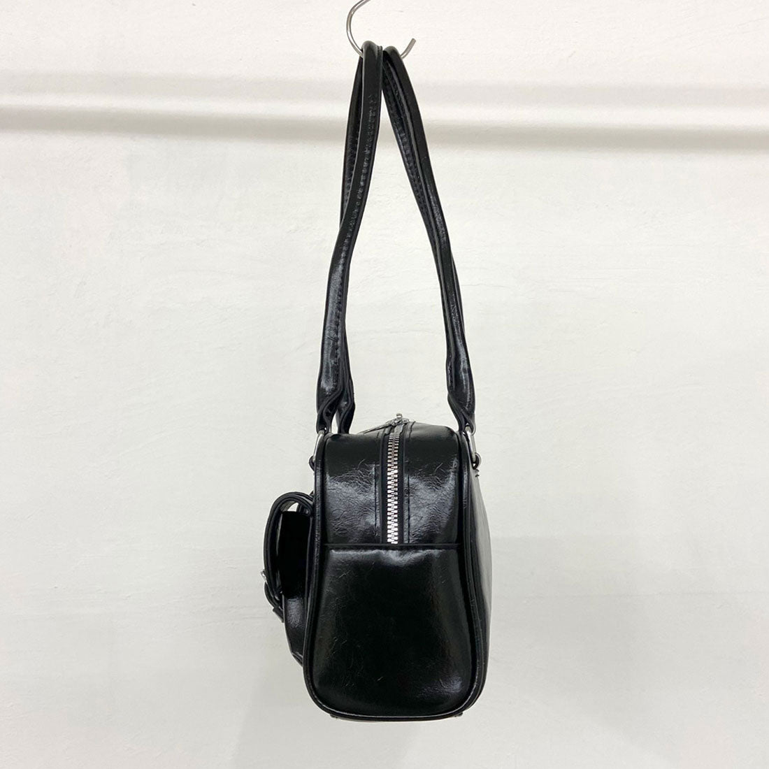 ノンヘッジ non-hedge 2ポケボストンバッグ (ブラウン) ブラウン