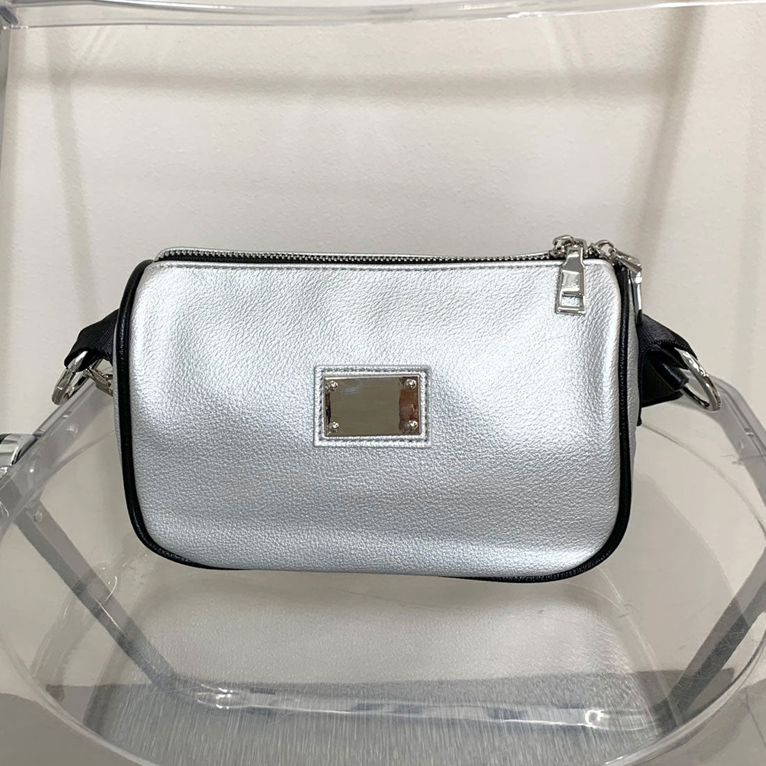 ノンヘッジ non-hedge ショルダーロゴ2WAYバッグ