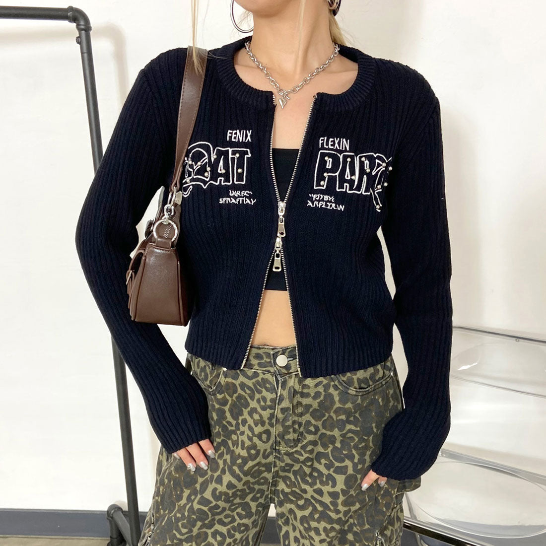 トップス s shop SLY | LACE DOCKING V／N トップス (Tシャツ・カットソー(長袖