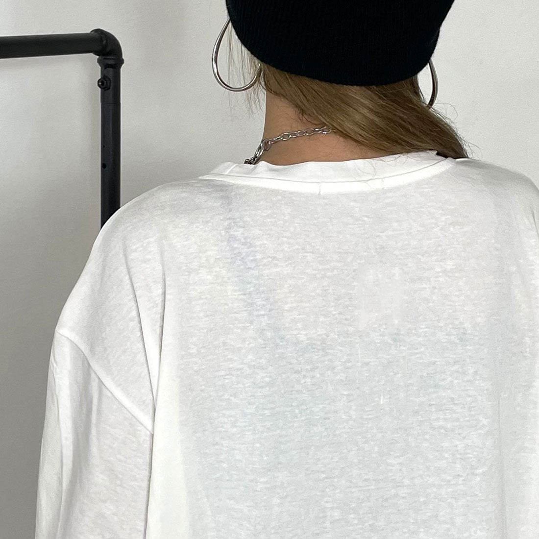 ノンヘッジ non-hedge ICE転写ビッグTシャツ (ブラック) ブラック