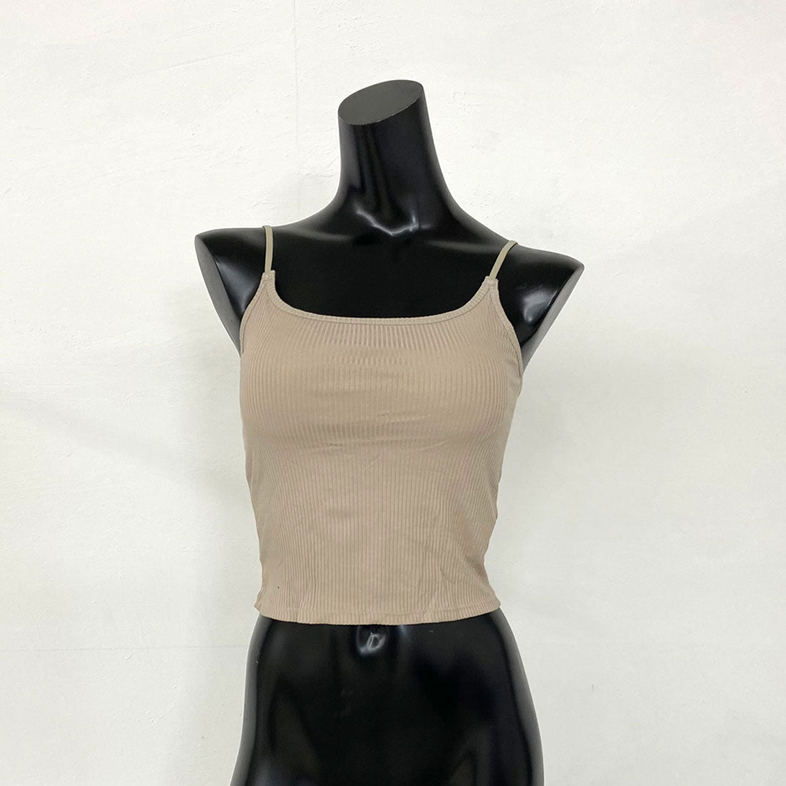 ノンヘッジ non-hedge リブキャミソール (ベージュ) ベージュ