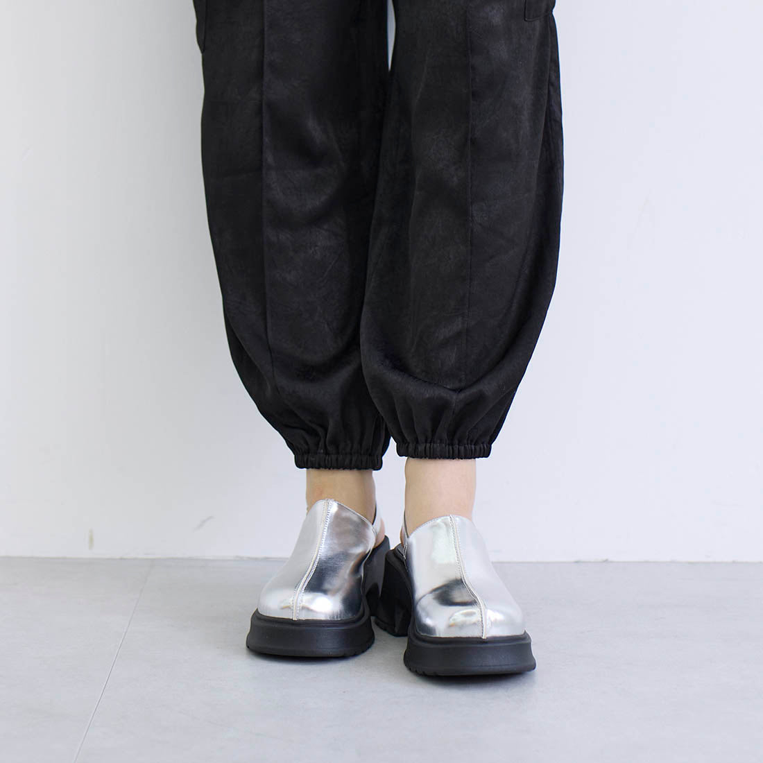 中心線防水台木鞋涼鞋