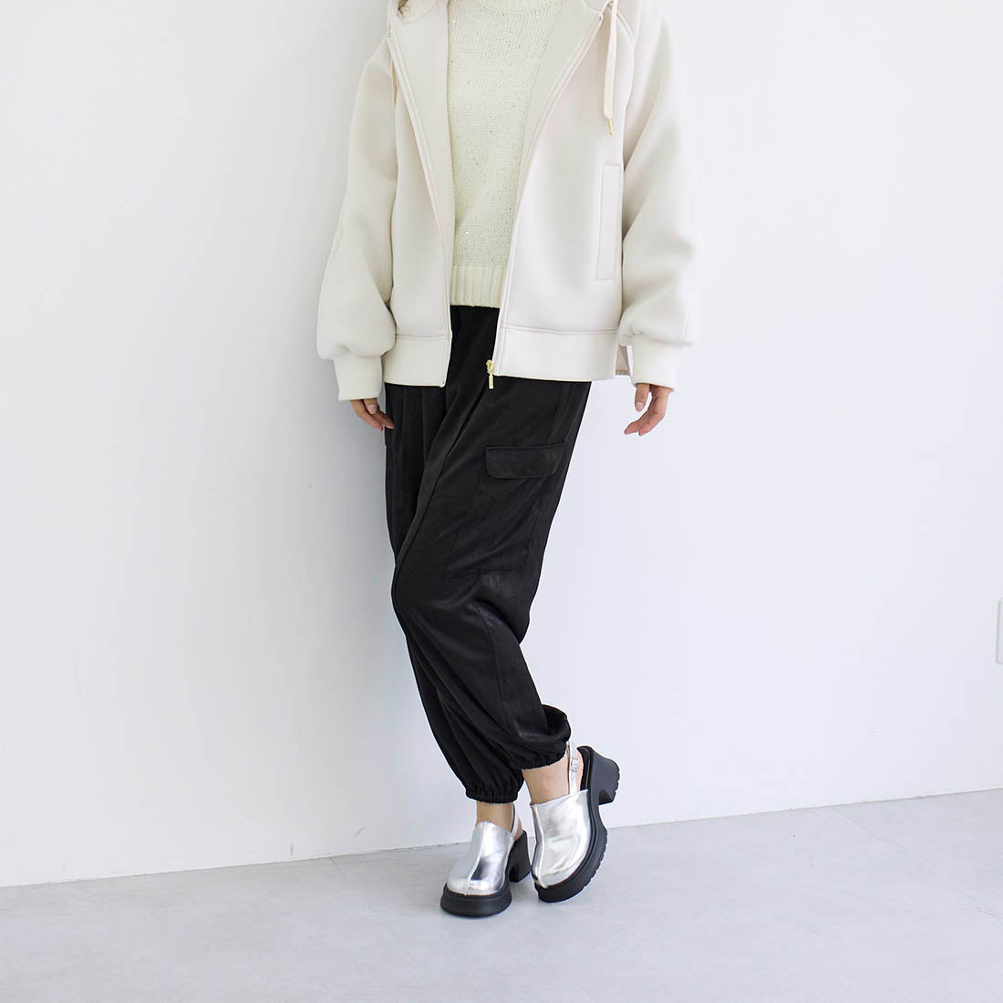 中心線防水台木鞋涼鞋