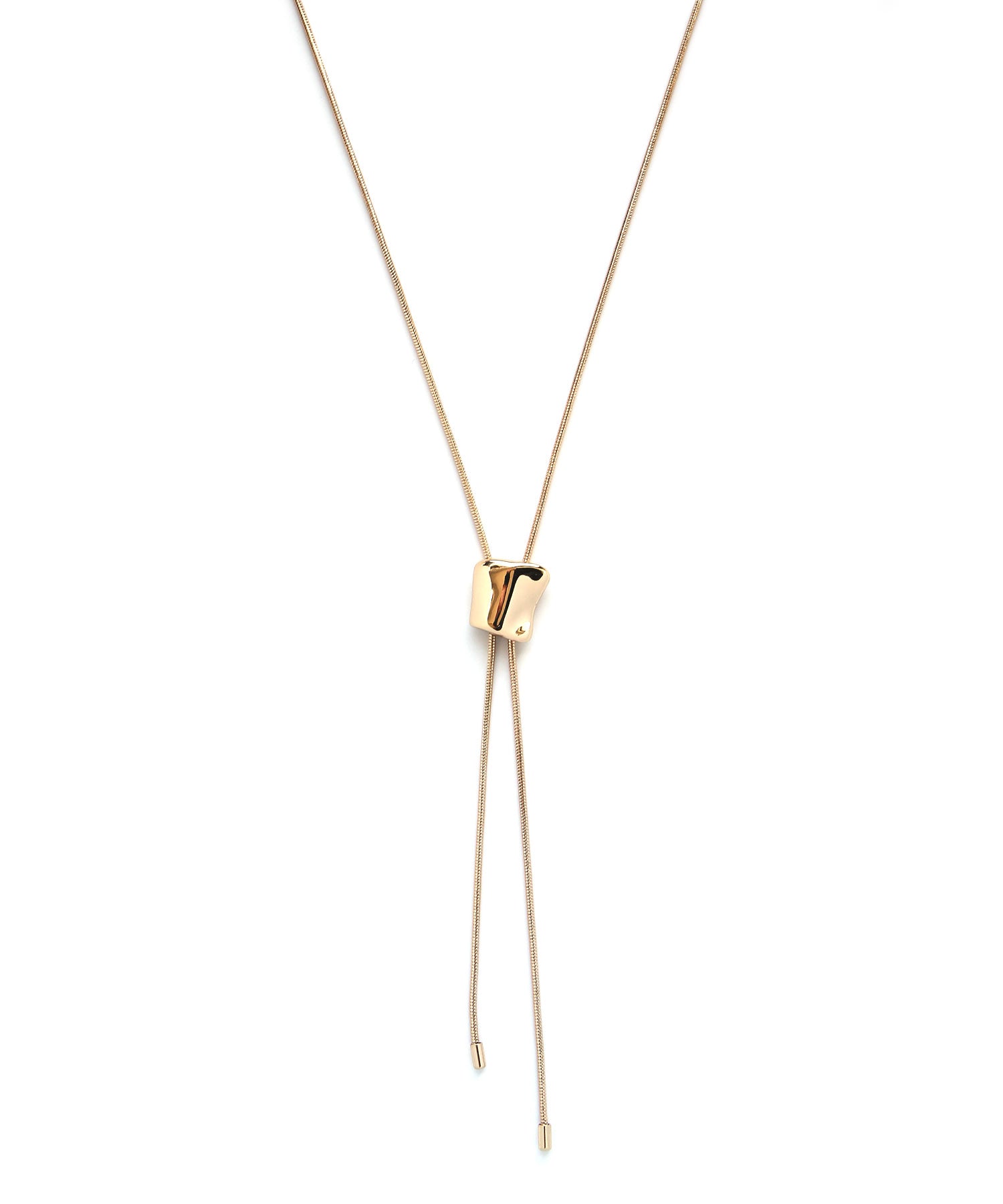 コレカラ colleca la ループロングネックレス (シルバー) シルバー