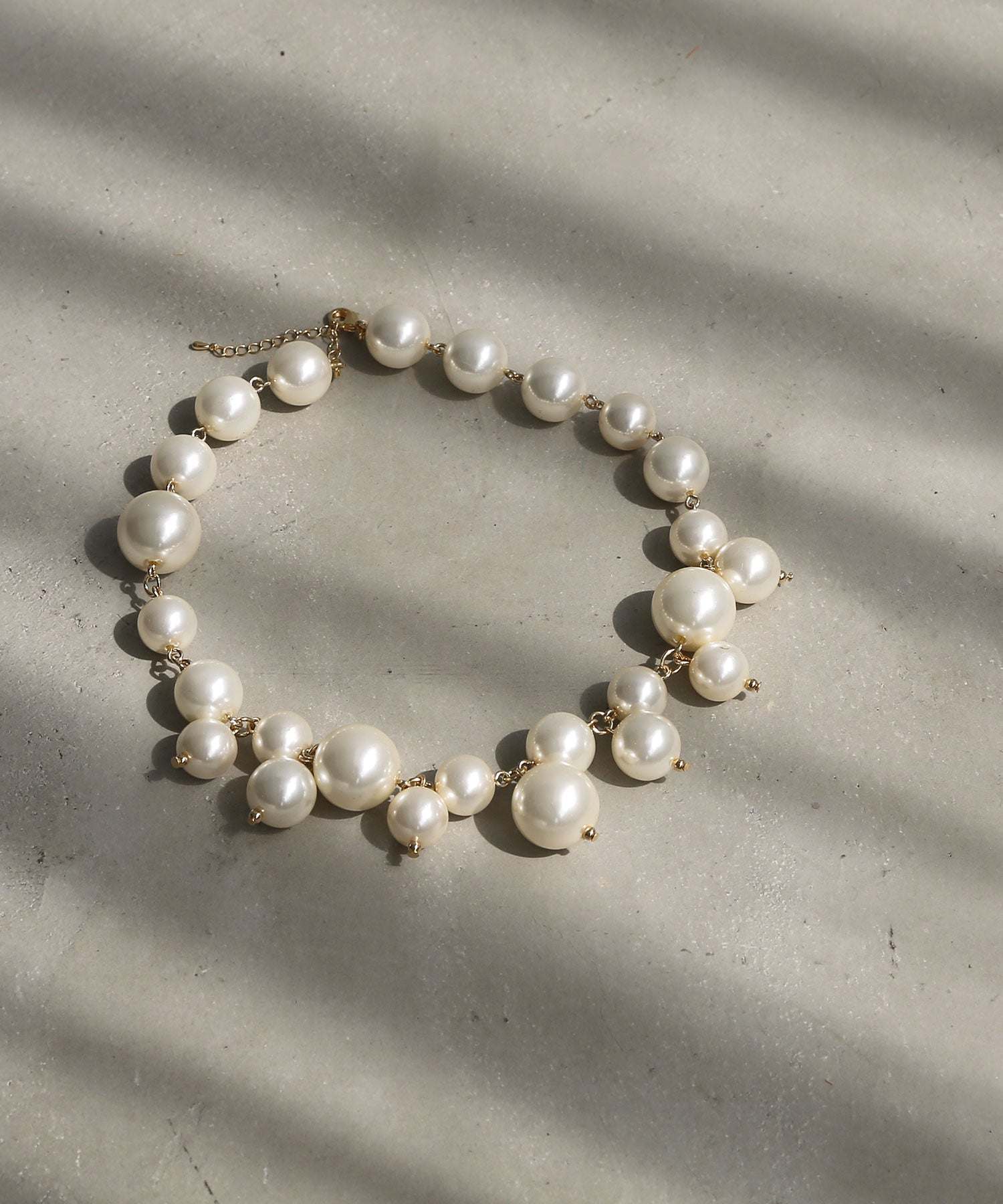 コレカラ colleca la 大粒パールネックレス (ホワイト) ホワイト