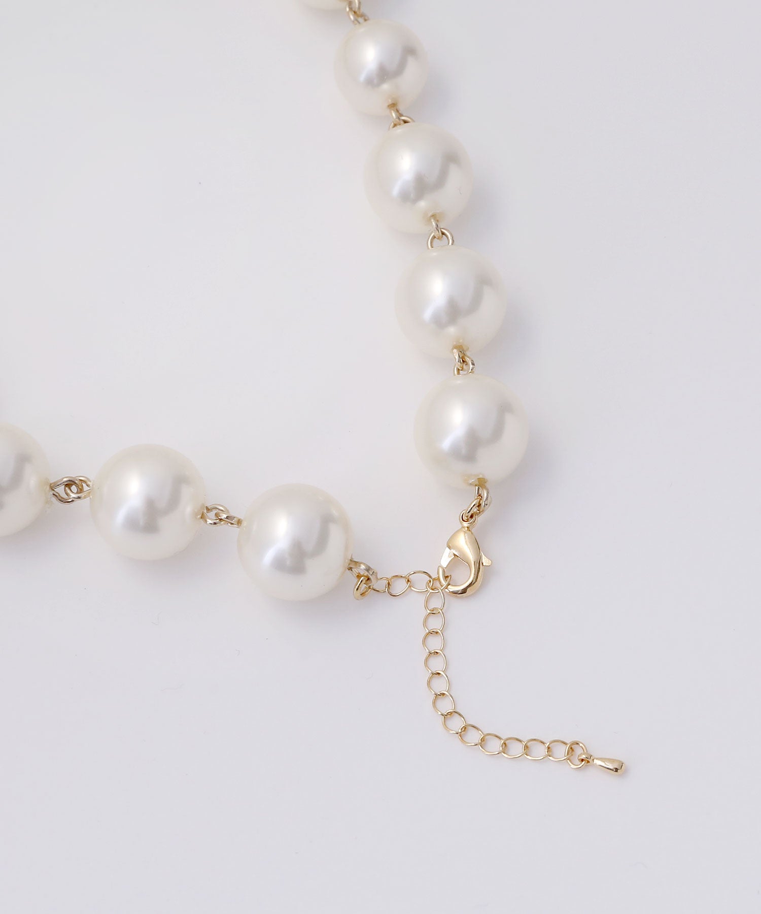 コレカラ colleca la 大粒パールネックレス (ホワイト) ホワイト