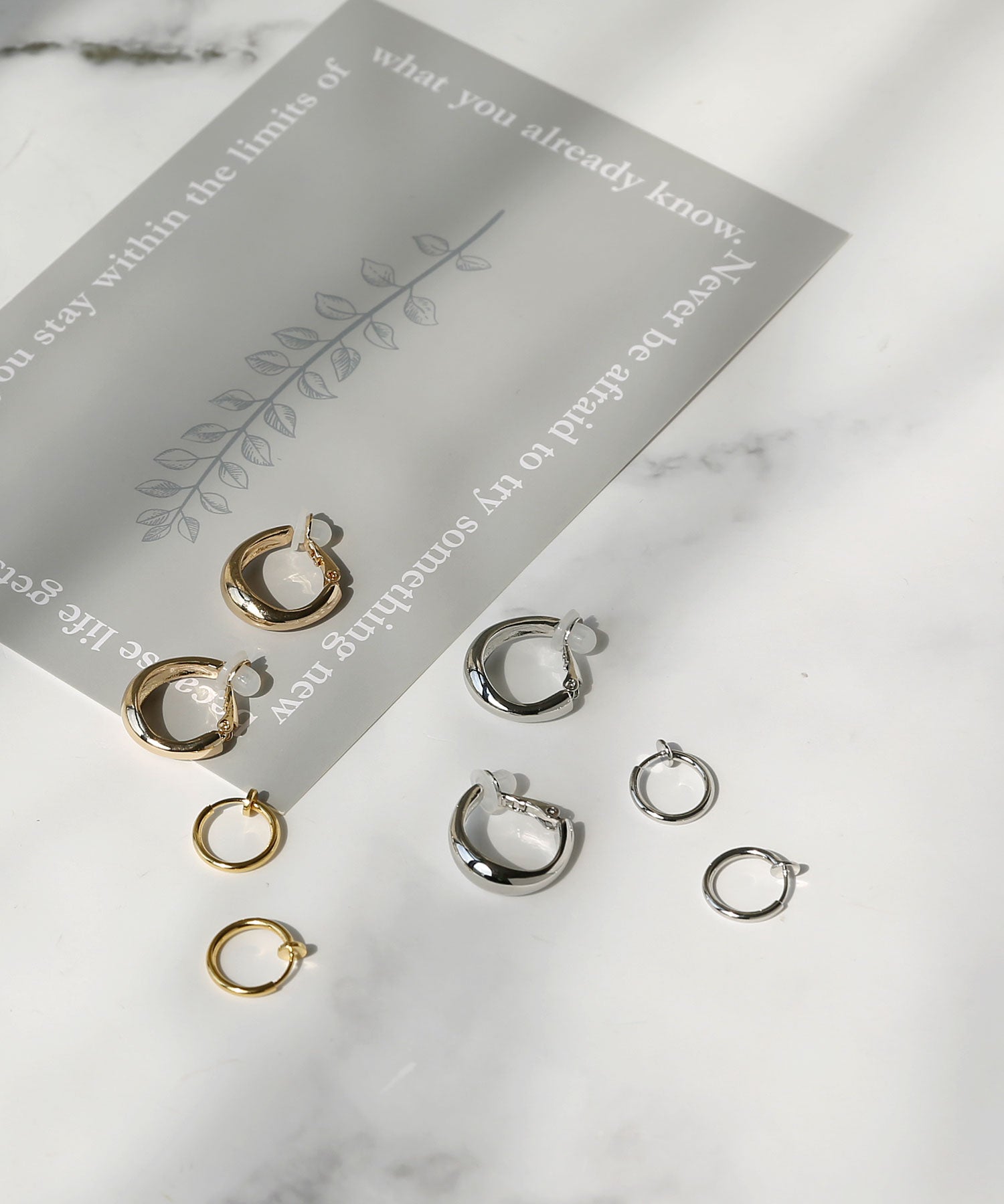 コレカラ colleca la ミドルフープセットイヤリング