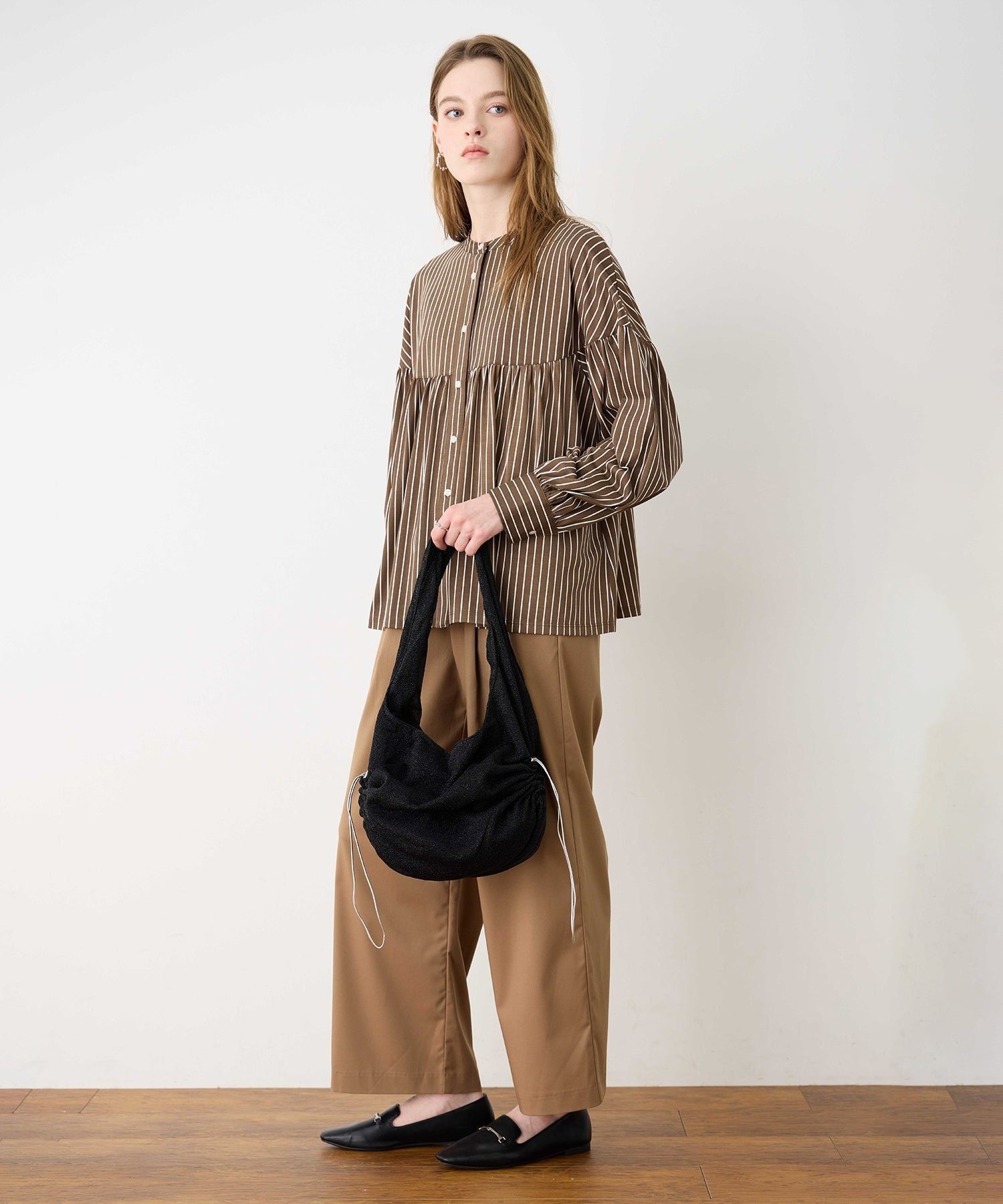 ルスークホリデー LE SOUK HOLIDAY グリッタートートBAG (ブラック) ブラック