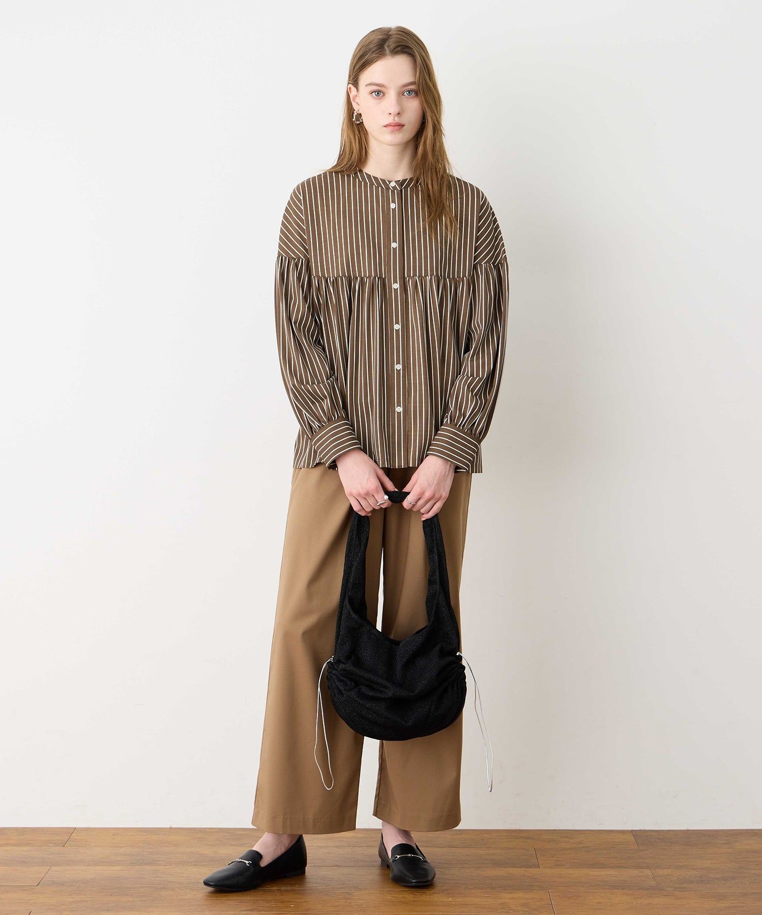 ルスークホリデー LE SOUK HOLIDAY グリッタートートBAG (ブラック) ブラック