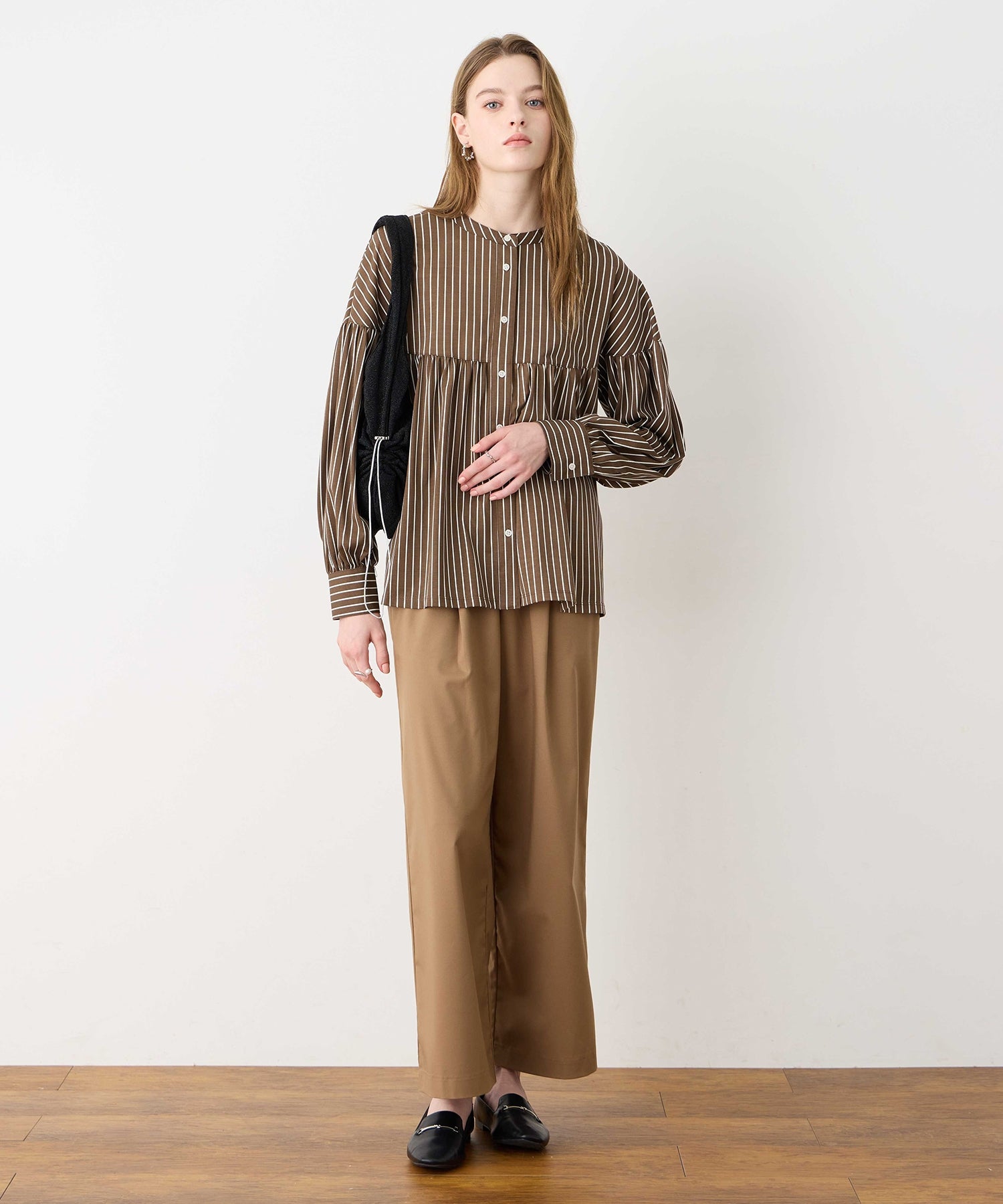 ルスークホリデー LE SOUK HOLIDAY グリッタートートBAG (ブラック) ブラック