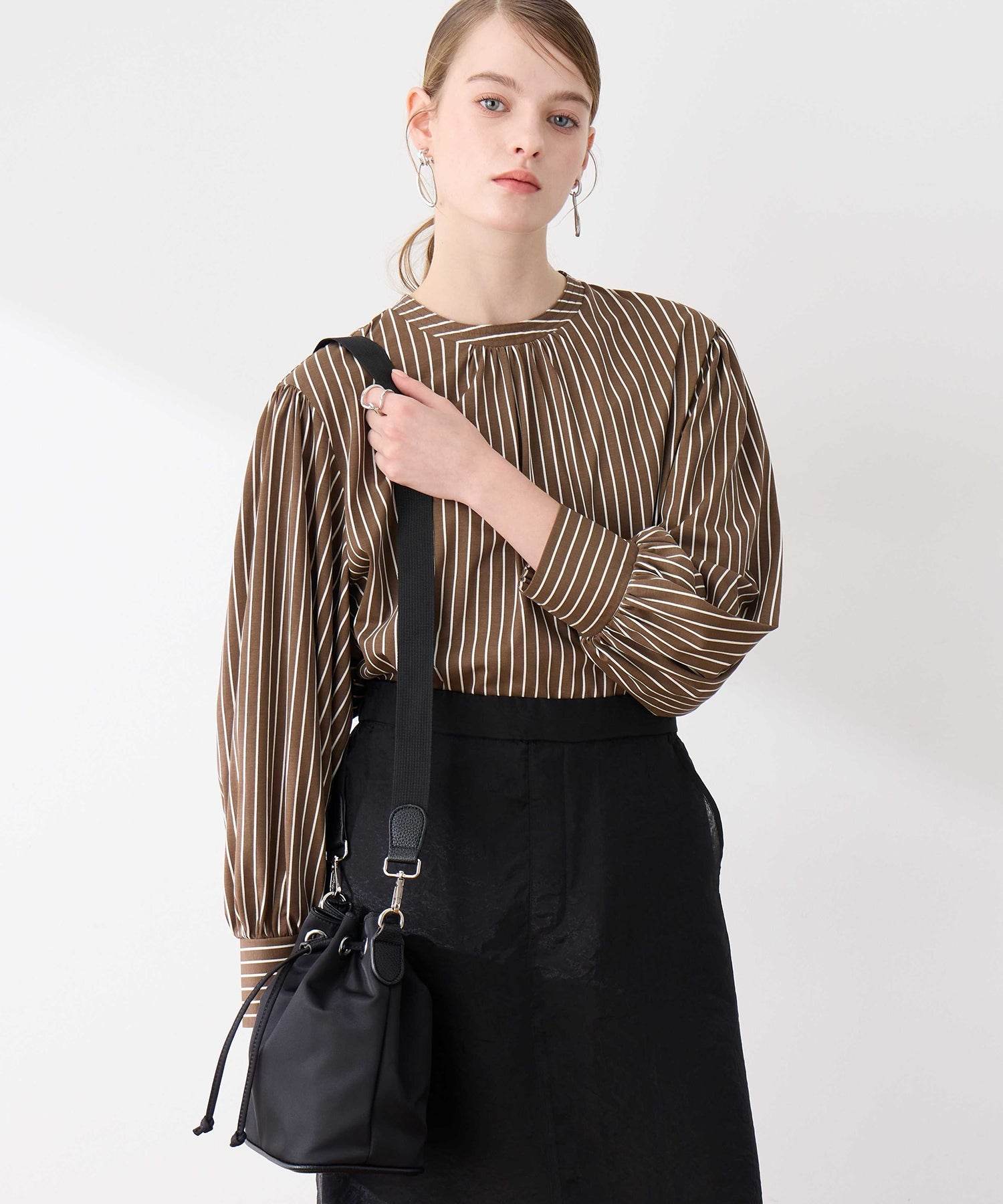 ルスークホリデー LE SOUK HOLIDAY ナイロンBAG (ダークブラウン) ダークブラウン