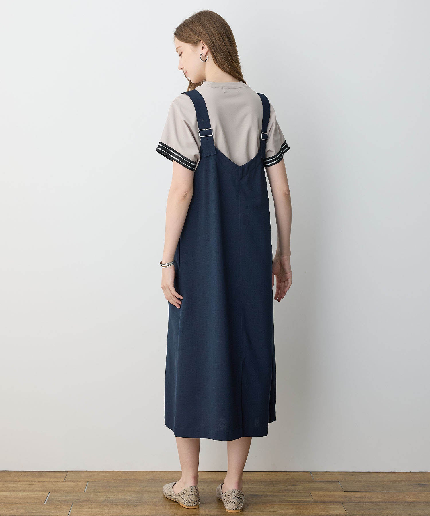 ルスークホリデー LE SOUK HOLIDAY リネンジャンスカ (ブラウン) ブラウン