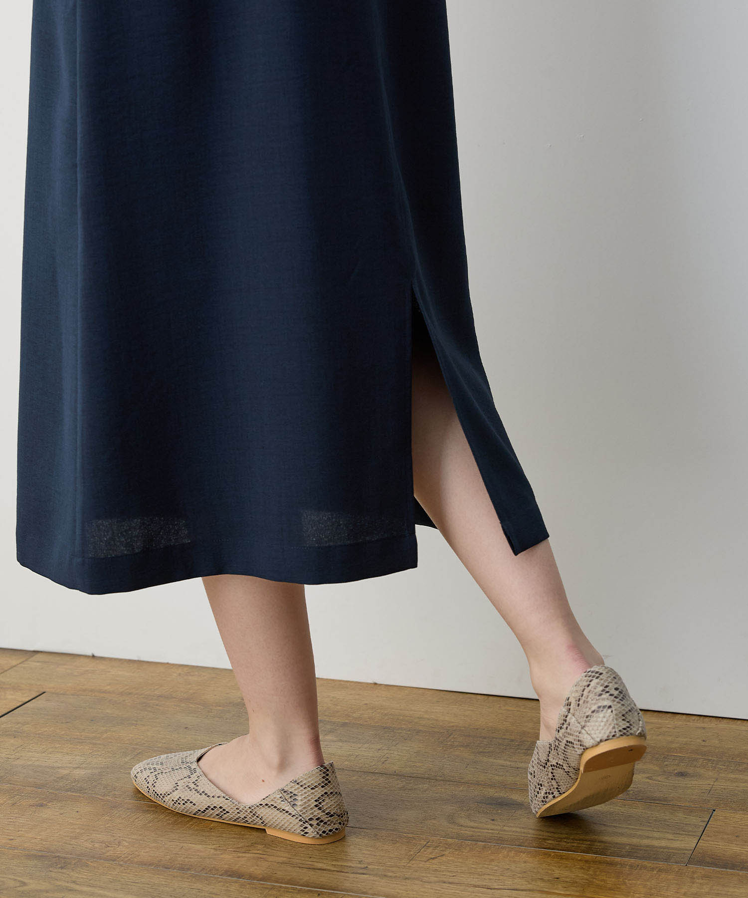 ルスークホリデー LE SOUK HOLIDAY リネンジャンスカ (ブラウン) ブラウン