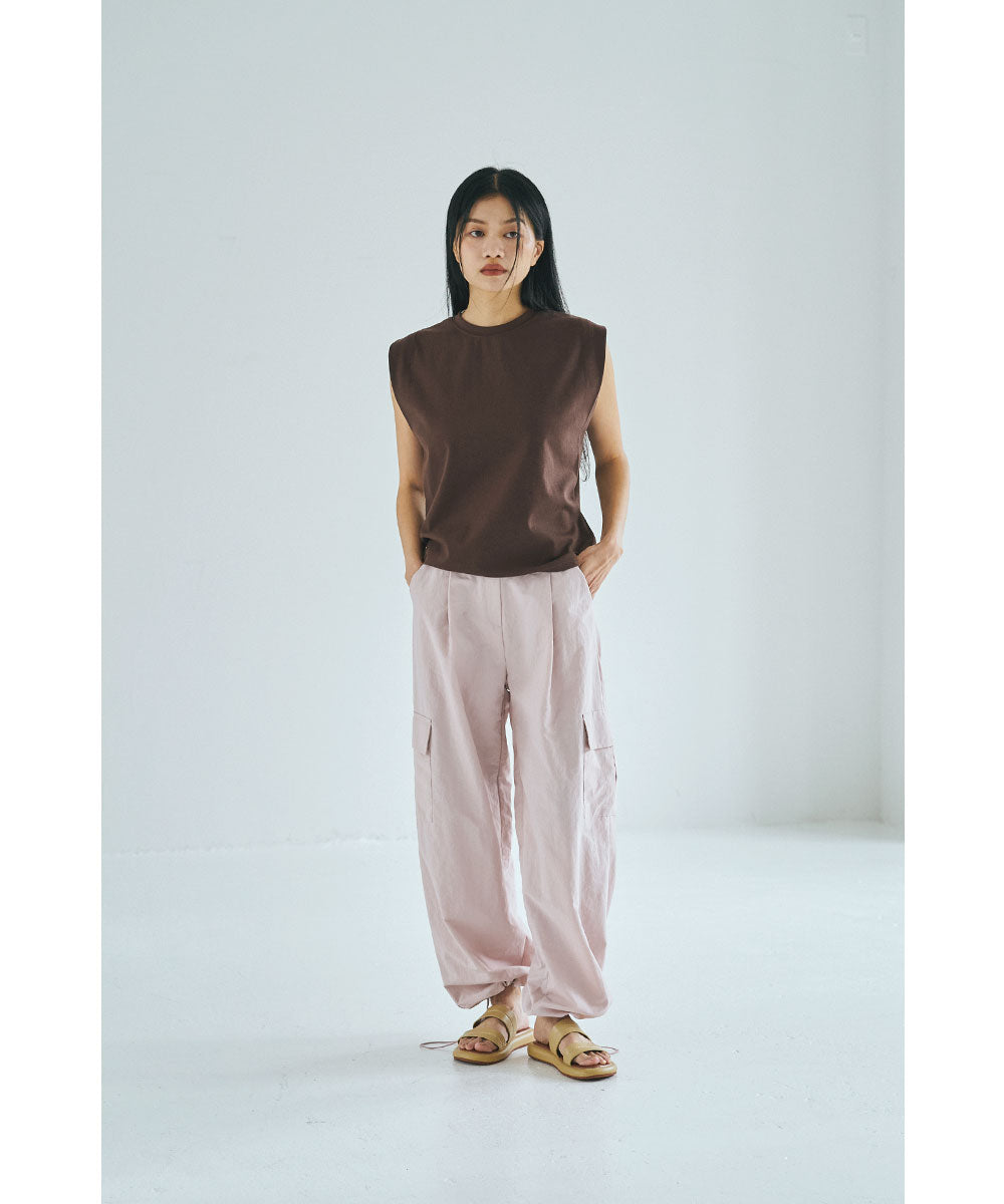 マージュール marjour FRENCH SLEEVE TEE (BROWN) BROWN