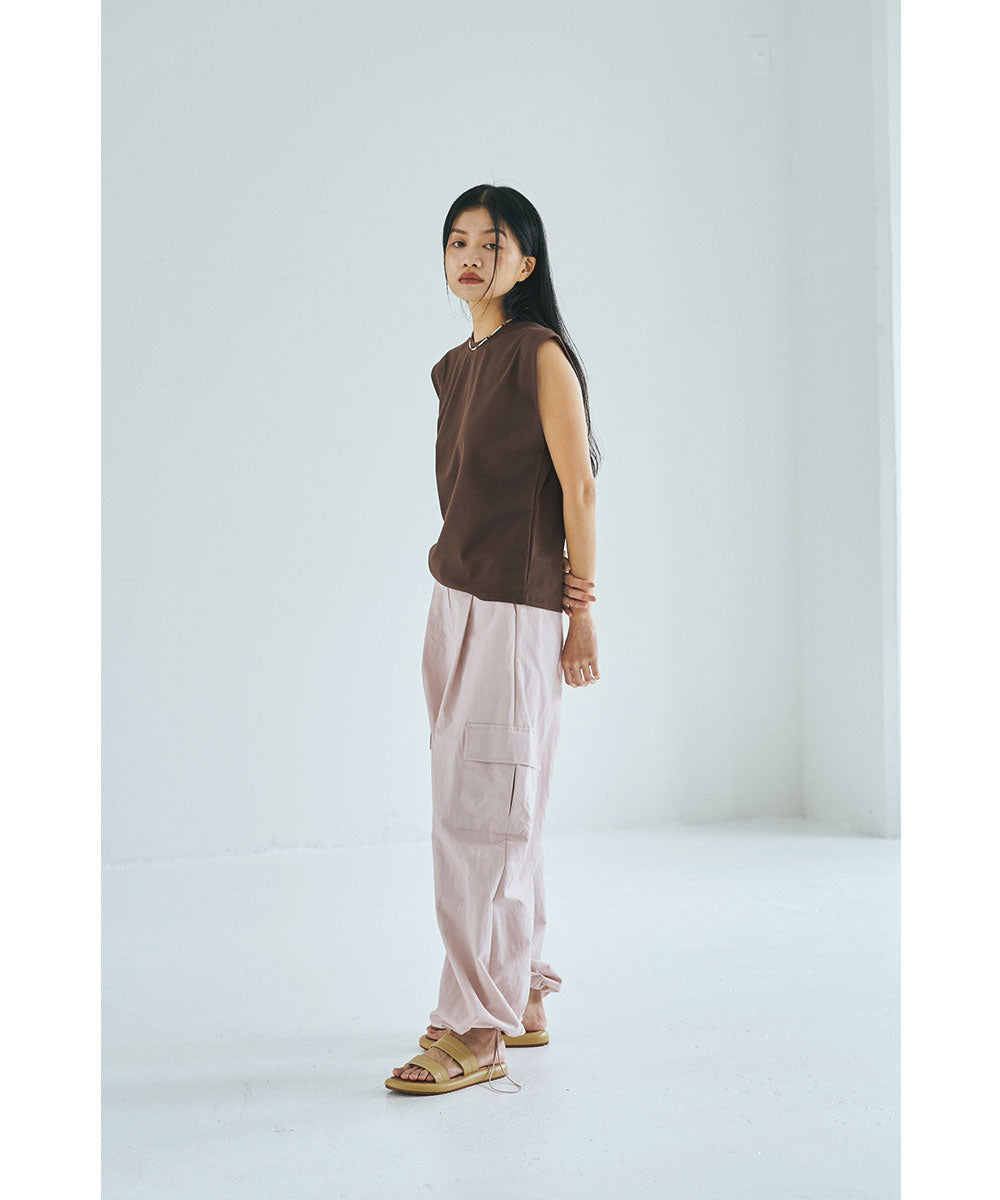 マージュール marjour FRENCH SLEEVE TEE (BROWN) BROWN