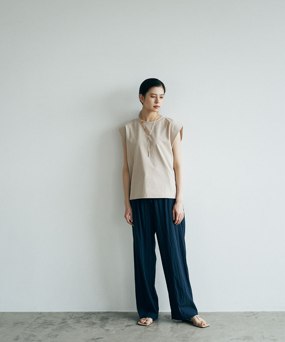 マージュール marjour FRENCH SLEEVE TEE (BROWN) BROWN