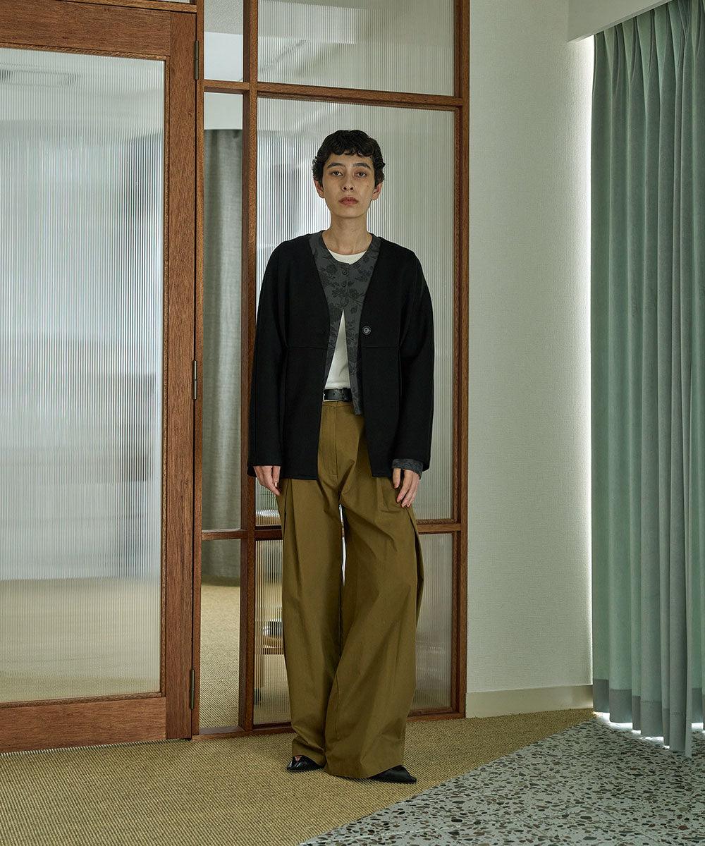 marjour BONDING TUCK JACKET