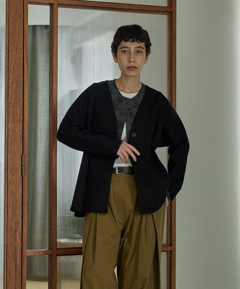 marjour BONDING TUCK JACKET