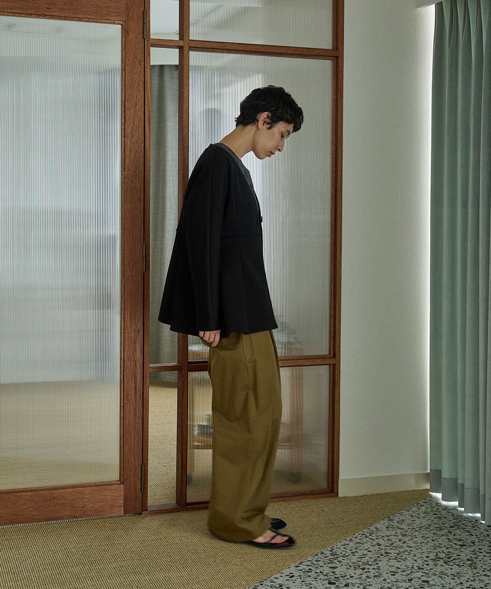 marjour BONDING TUCK JACKET