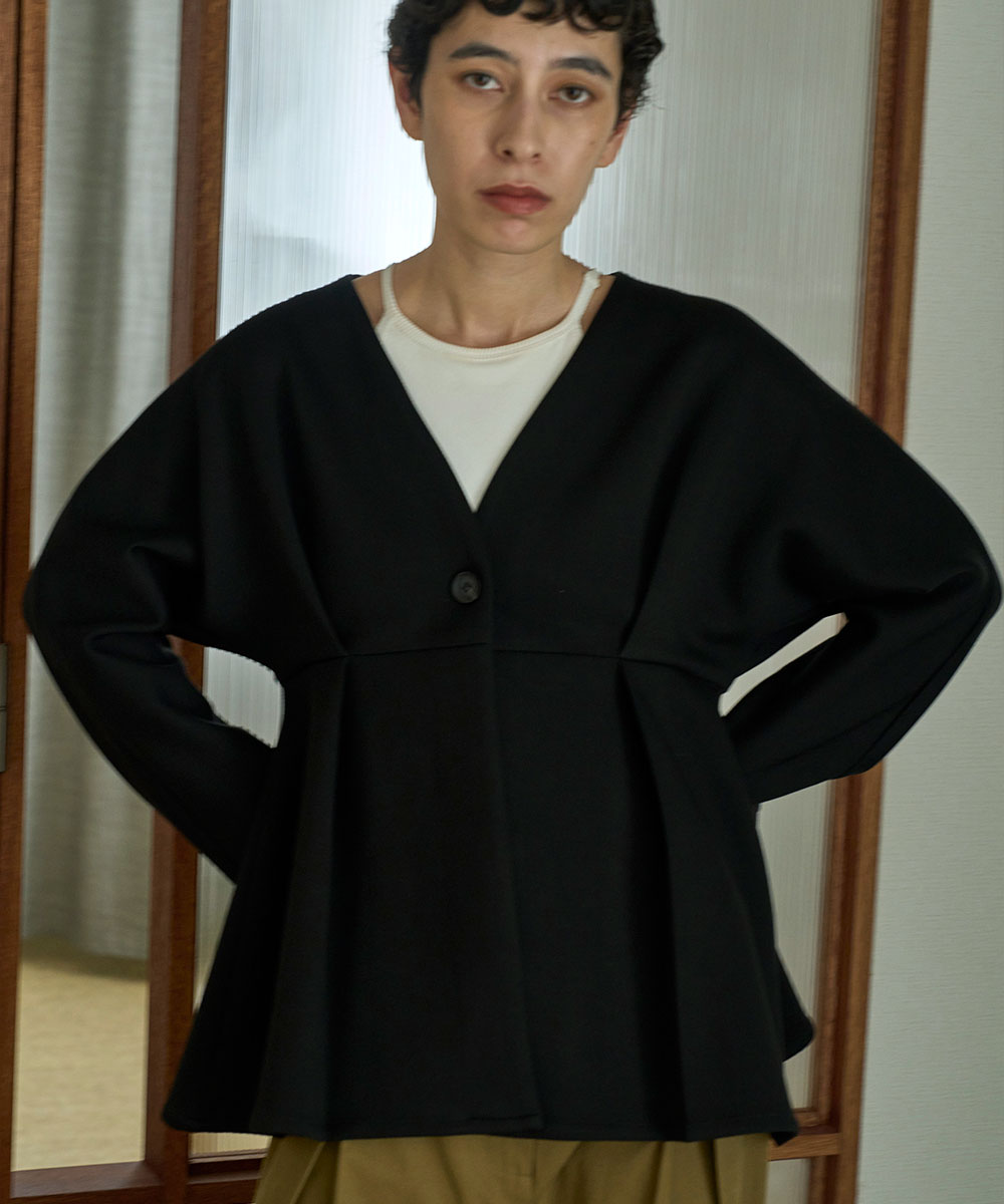 marjour BONDING TUCK JACKET