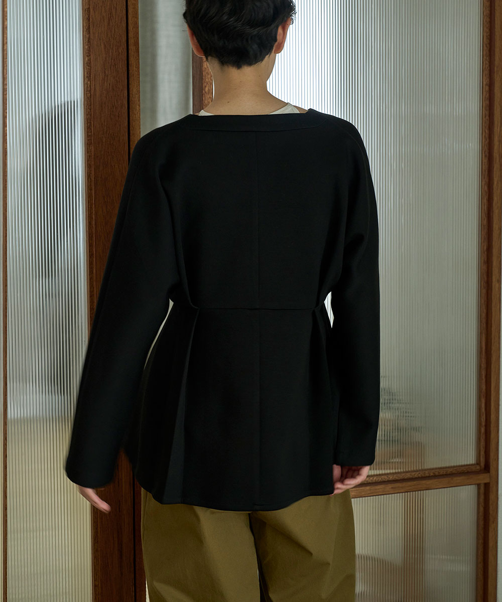 marjour BONDING TUCK JACKET