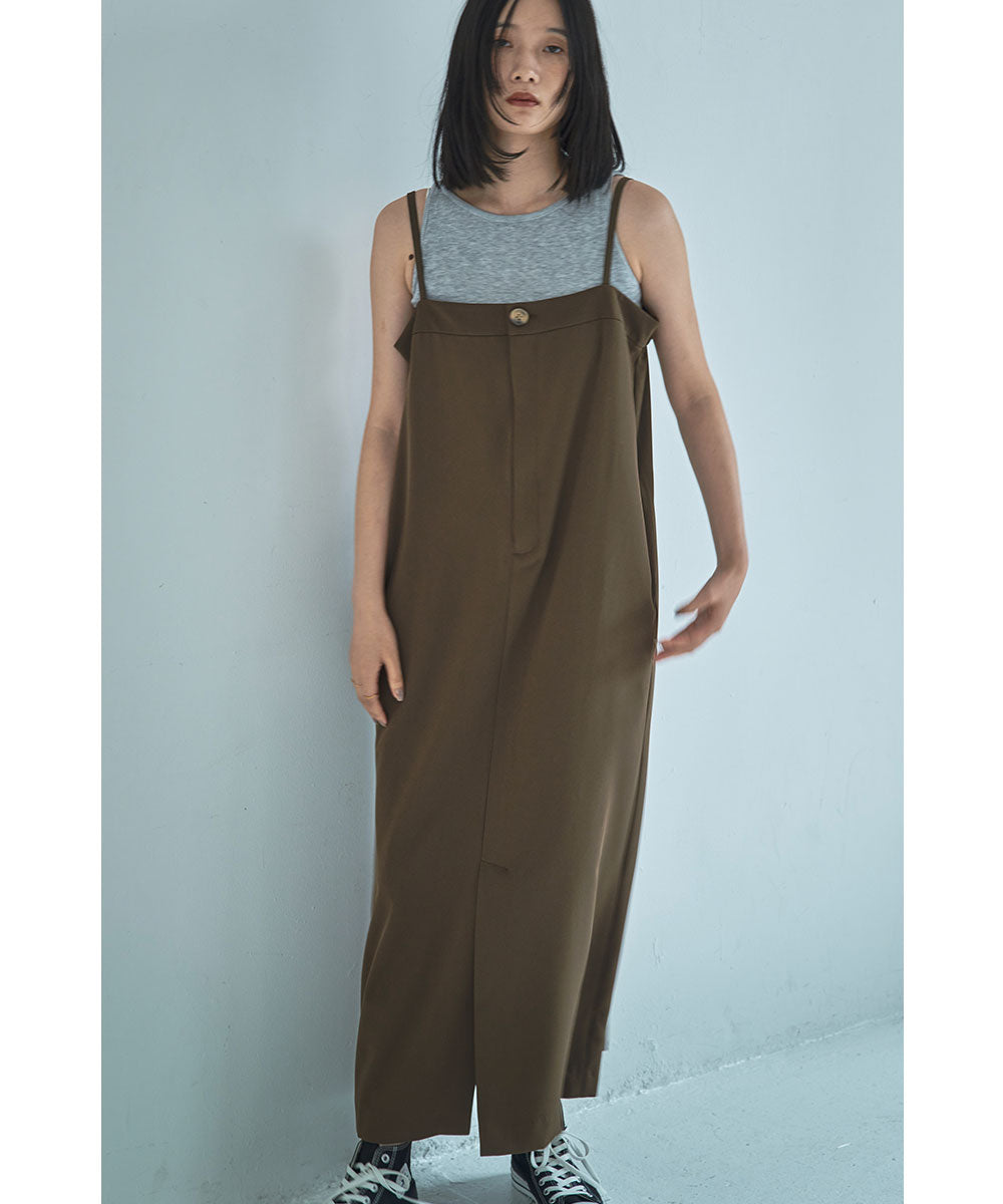 マージュール marjour STRAIGHT JUMPER SKIRT (MOCHA) MOCHA