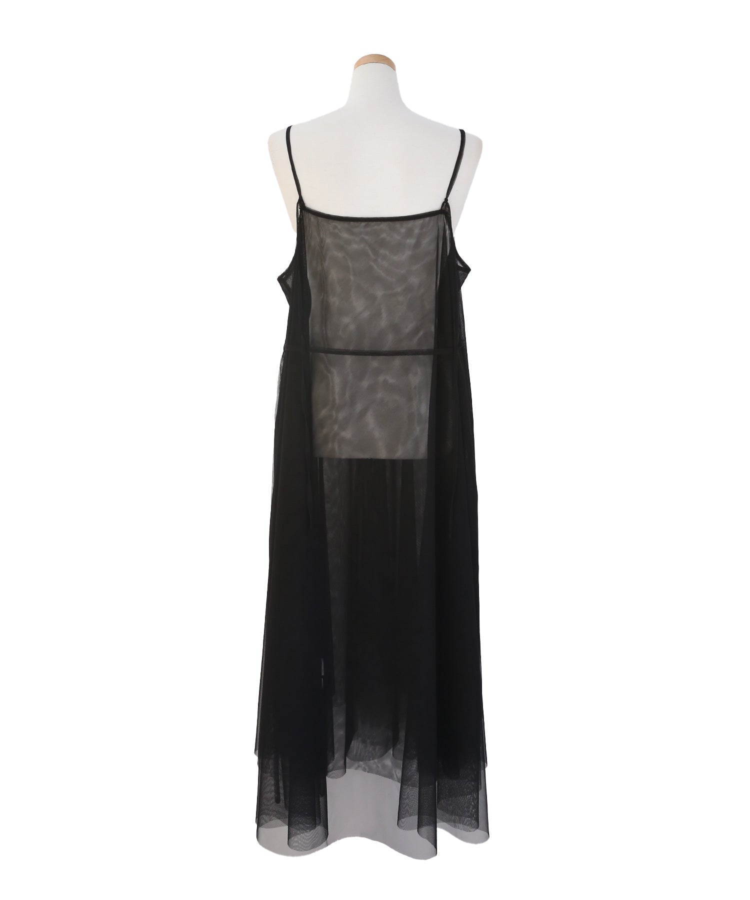 ミエリ インヴァリアント MIELI INVARIANT Mesh Sheer Layer Dress