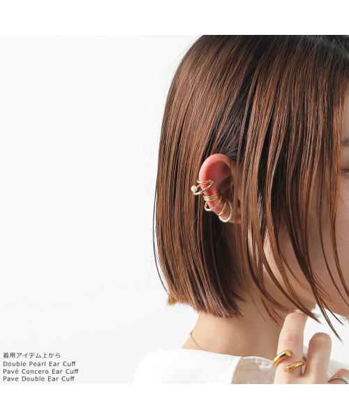 オティウムバーグ Otiumberg Otiumberg イヤーカフ Double Pearl Ear Cuff OT0029-2584 (ゴールド) ゴールド
