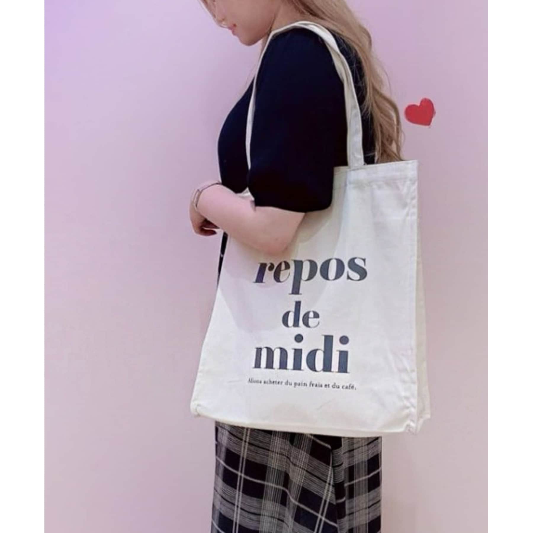 オーバータッシェ Ober Tashe ロゴ帆布トート (ブラック(019)) ブラック(019)