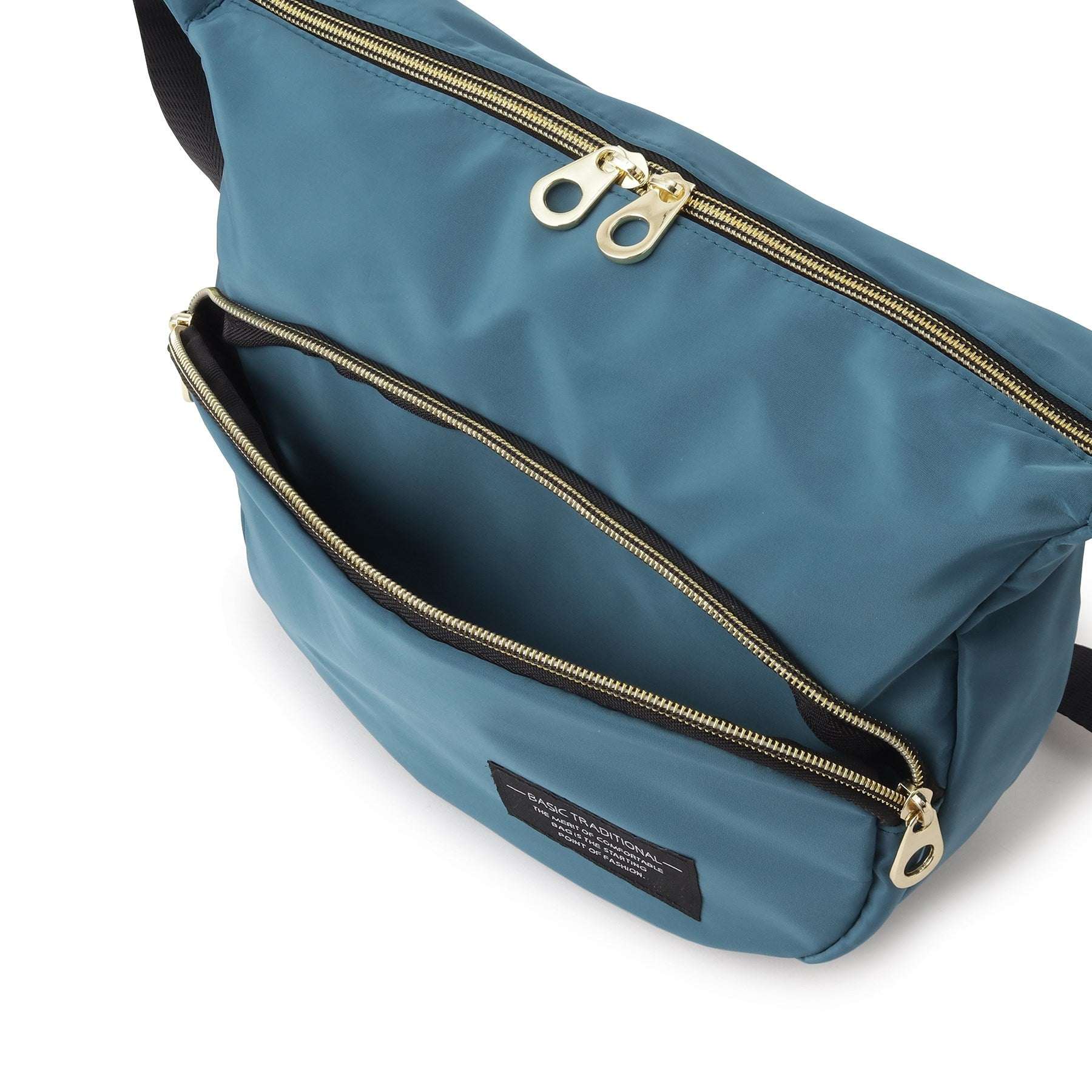 オーバータッシェ Ober Tashe 防花粉 軽量 高密度ポリ半月ミニショルダー