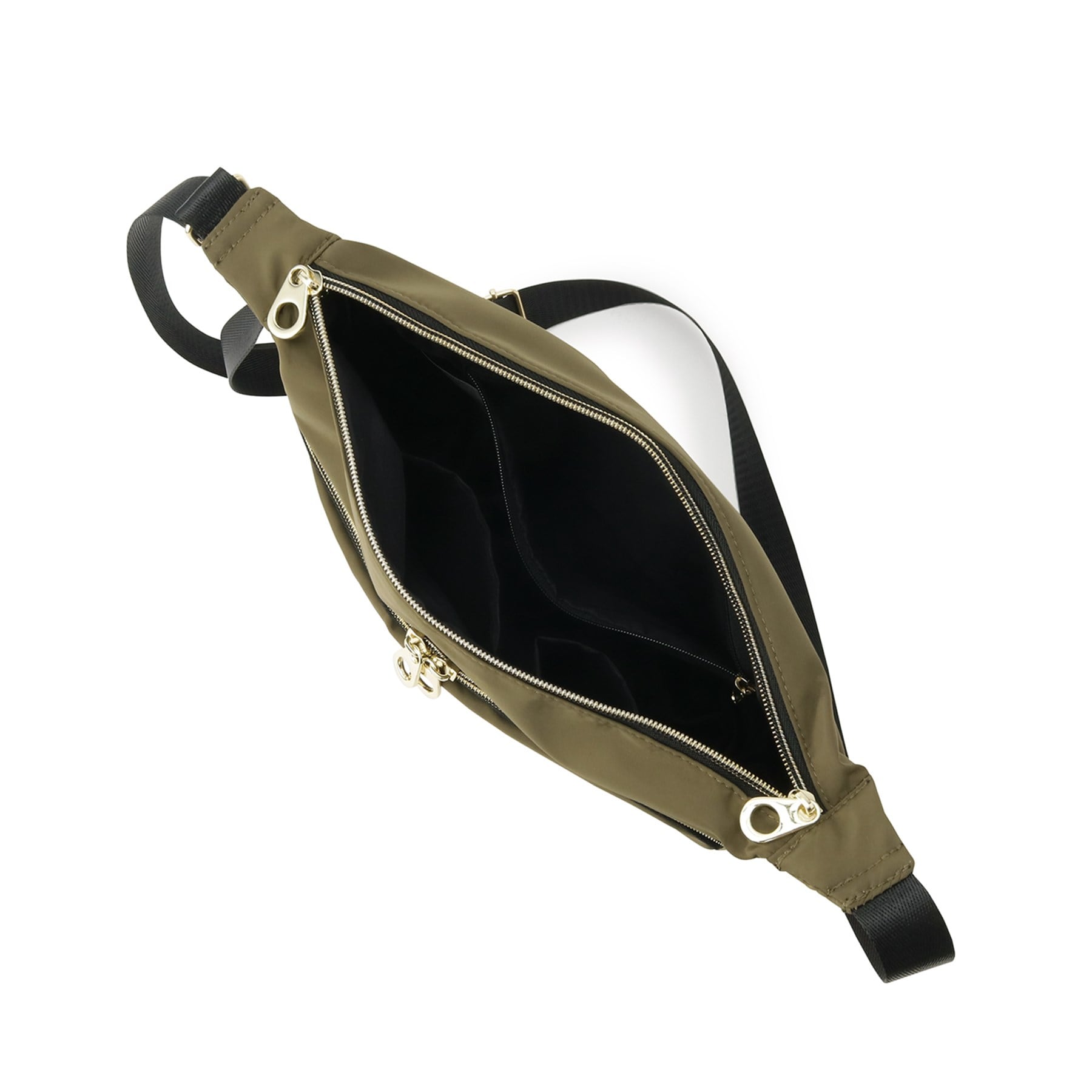 オーバータッシェ Ober Tashe 防花粉 軽量 高密度ポリ半月ミニショルダー