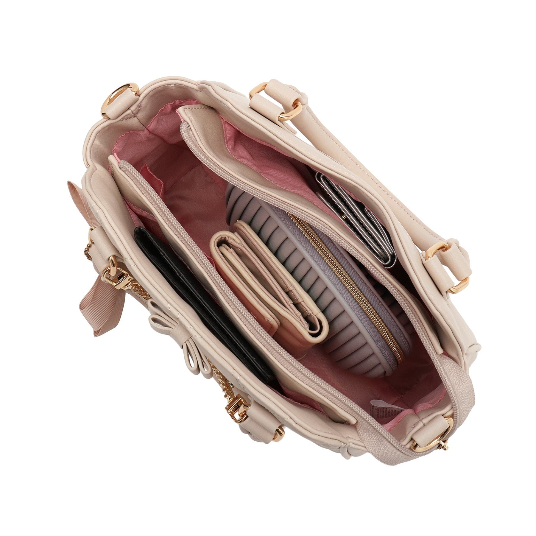 Over Tashe W Quilted Charm 2WAY Boston