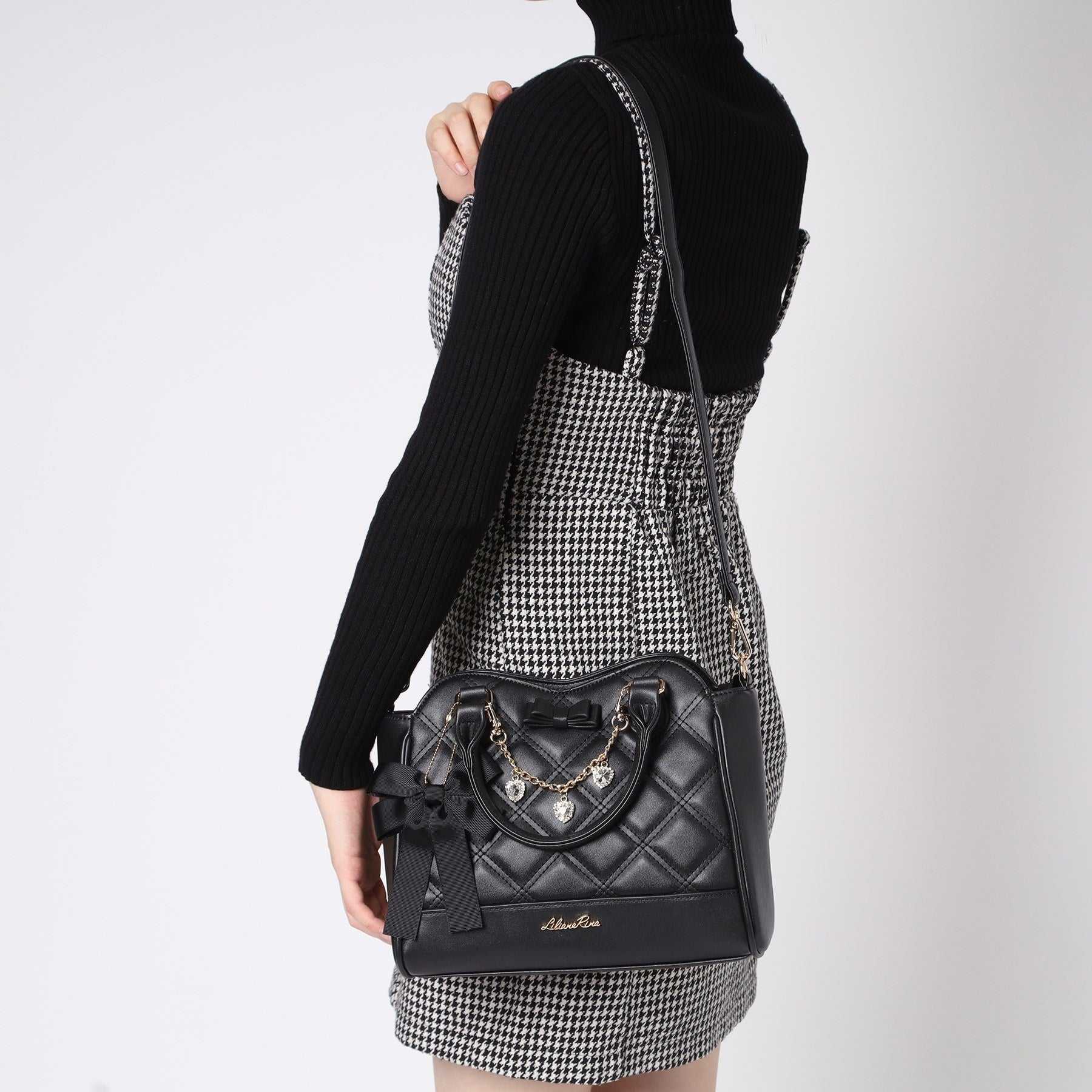 Ober Tashe W 2WAY Boston 搭配被子吊飾