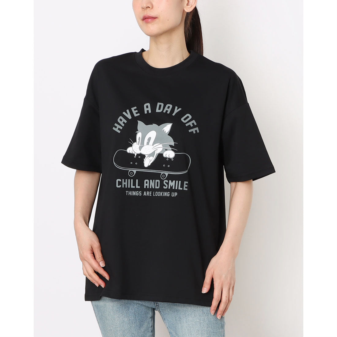 オーシャンパシフィック Ocean Pacific TT ナガソデTシャツ ブラック