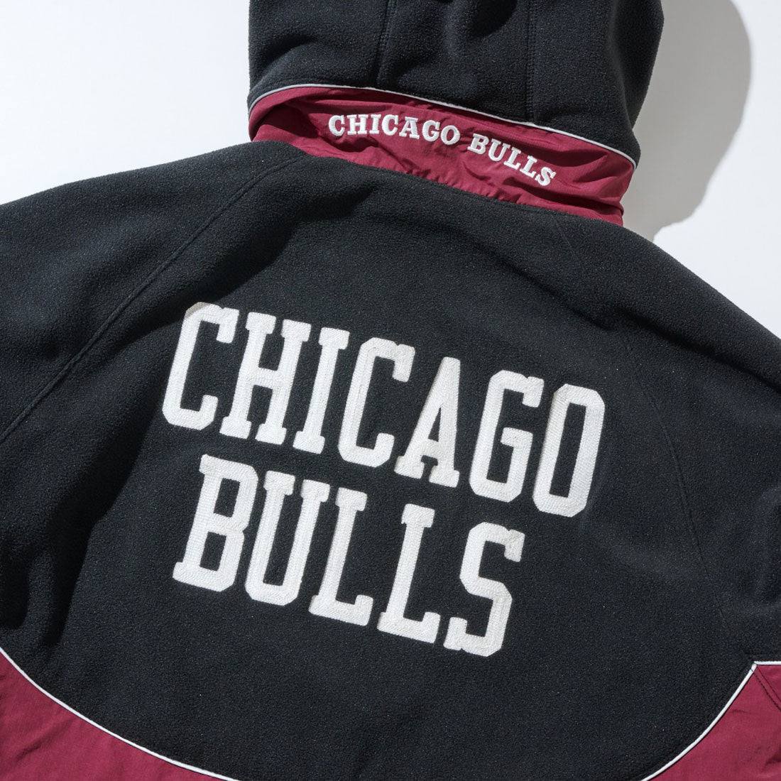 オフ ザ コート バイ エヌビーエー OFF THE COURT by NBA OFF THE COURT BOA FLEECE ANORAK JACKET(オフ ザ コート ボアフリース アノラックジャケット) (BLK/BULLS) BLK/BULLS