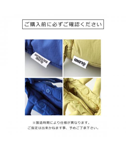 オレンド OLEND OLEND バッグ MICRO ONA SOFT BAG マイクロ オナ ソフトバッグ (COBALT-BLUE/ブルー) COBALT-BLUE/ブルー