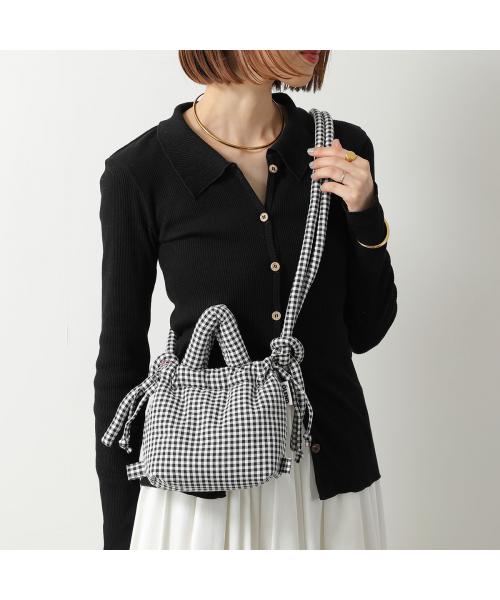 オレンド OLEND OLEND ショルダーバッグ MICRO ONA SOFT BAG チェック柄 (VICHY-BLACK/ブラック他) VICHY-BLACK/ブラック他