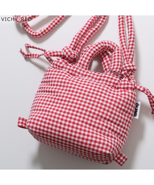 オレンド OLEND OLEND ショルダーバッグ MICRO ONA SOFT BAG チェック柄 (VICHY-BLACK/ブラック他) VICHY-BLACK/ブラック他