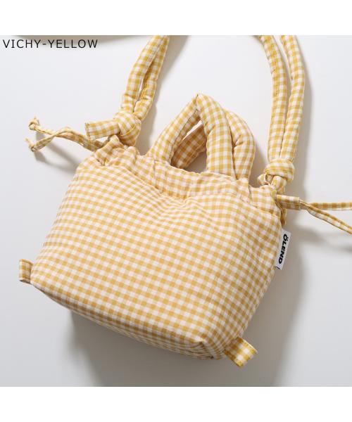 オレンド OLEND OLEND ショルダーバッグ MICRO ONA SOFT BAG チェック柄 (VICHY-BLACK/ブラック他) VICHY-BLACK/ブラック他