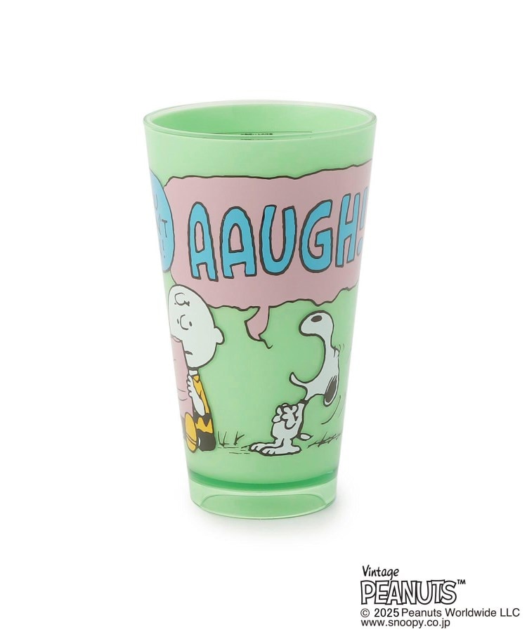 ワンズテラス one'sterrace SNOOPY アクリルタンブラー L 620ml【返品不可商品】 (グリーン(922)) グリーン(922)