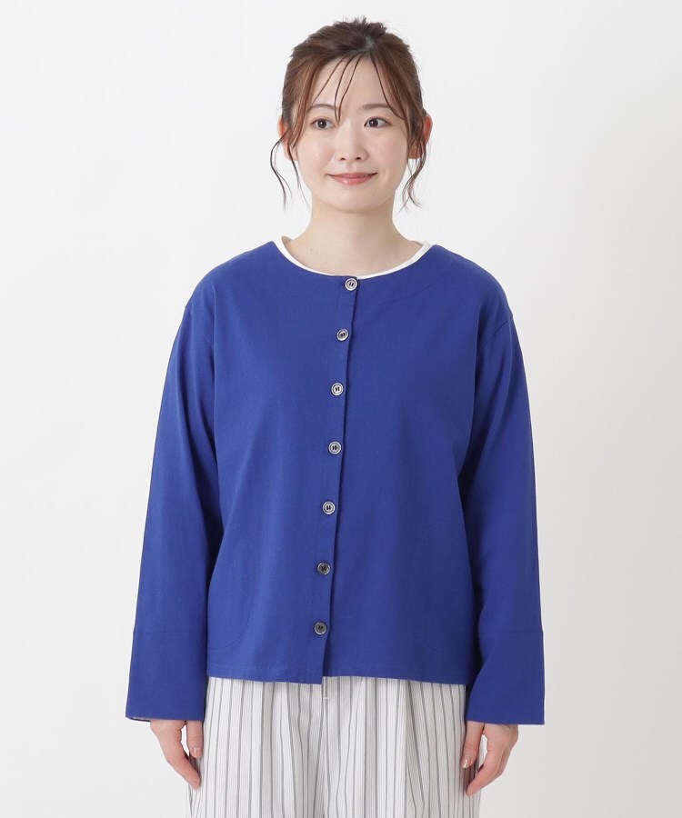 ワンズテラス one'sterrace バスク クルーネックカーディガン (ソノタ(879)) ソノタ(879)