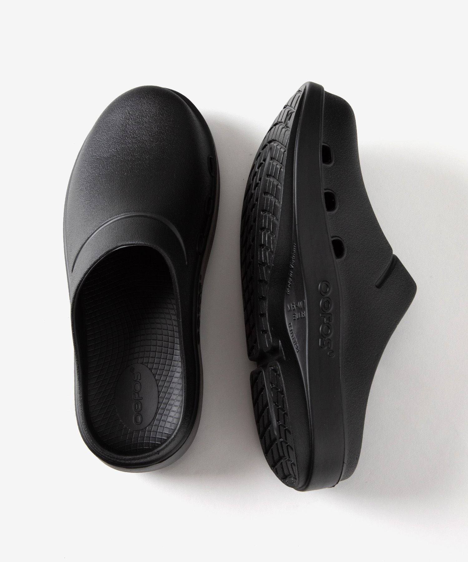 ウーフォス OOFOS ウーフォス OOFOS OOcloog ウークロッグ 1200 リカバリーサンダル ユニセックス サンダル シューズ (BLACK/ブラック) BLACK/ブラック