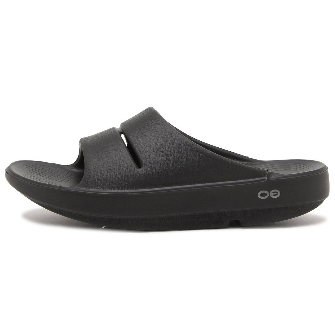 ウーフォス OOFOS サンダル ミュール ウーアースライド リカバリーサンダル ブラック メンズ レディース OOFOS OOAHH SLIDE BLK
