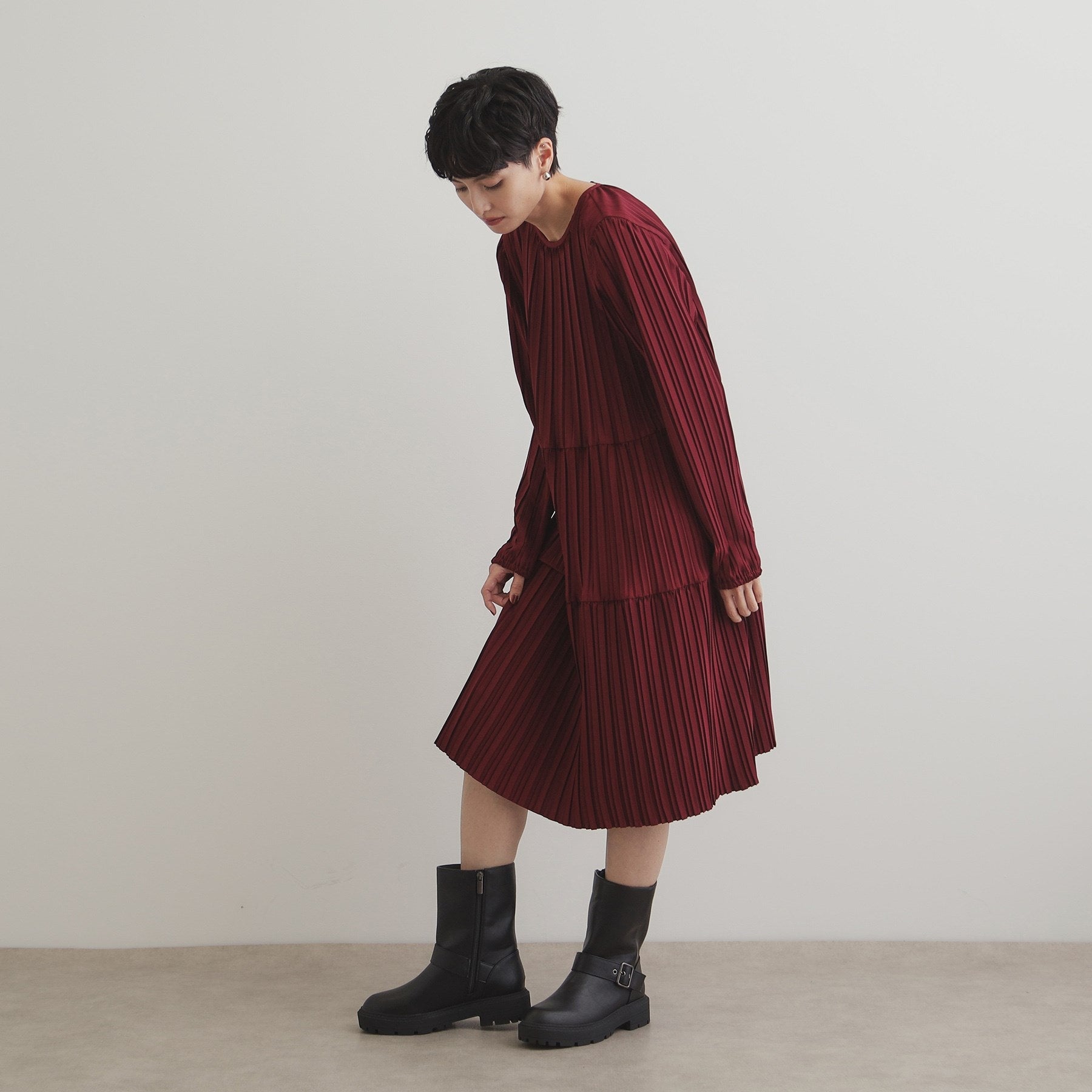 オペーク ドット クリップ OPAQUE.CLIP 【抗菌防臭加工】エンジニアブーツ (ブラック(019)) ブラック(019)