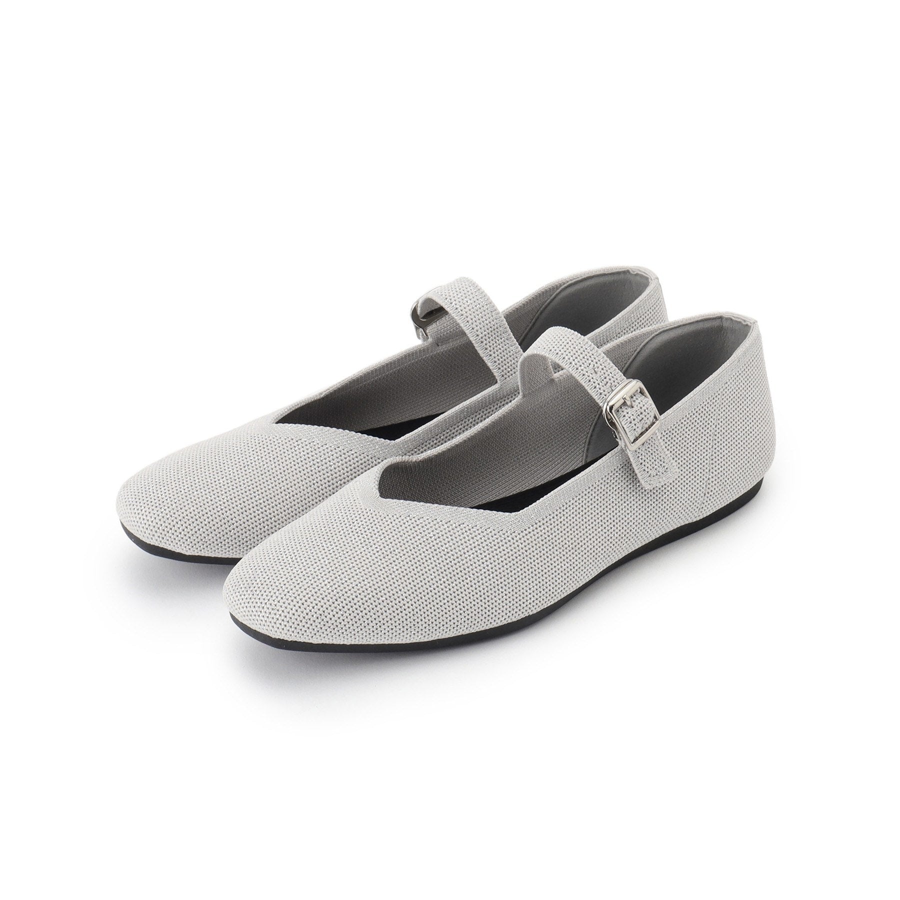 オペーク ドット クリップ OPAQUE.CLIP 【抗菌防臭/軽量/ウォッシャブル】ニットメリージェーン (シルバー(006)) シルバー(006)