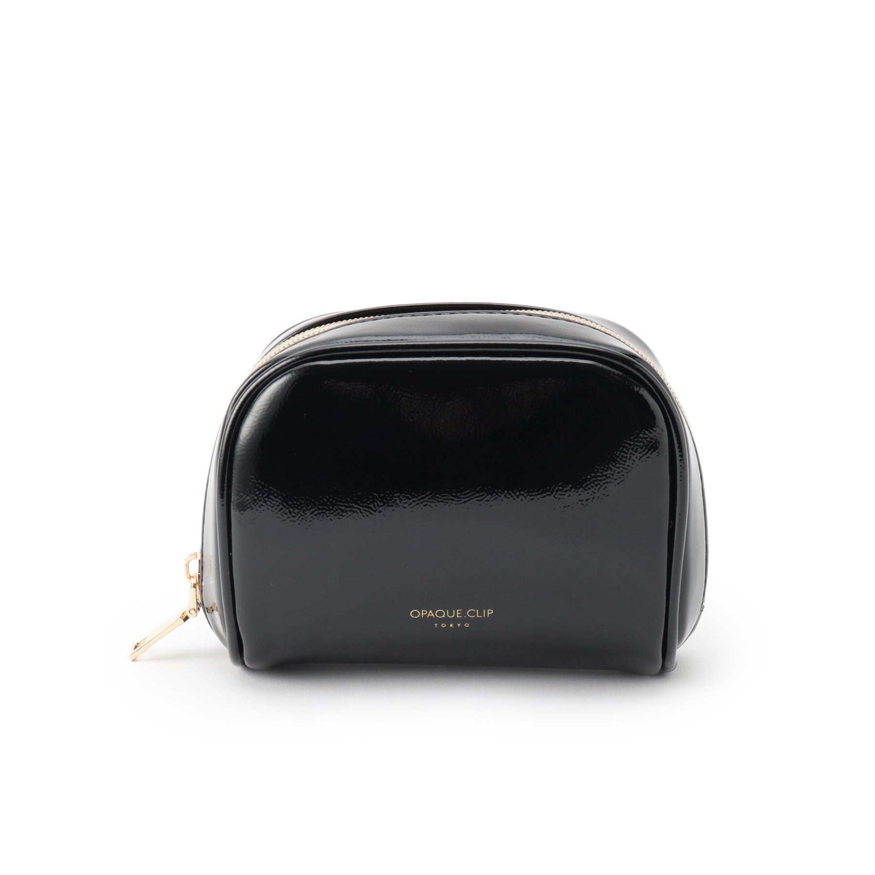 オペーク ドット クリップ OPAQUE.CLIP マチ付きスクエアポーチ (ブラック(019)) ブラック(019)