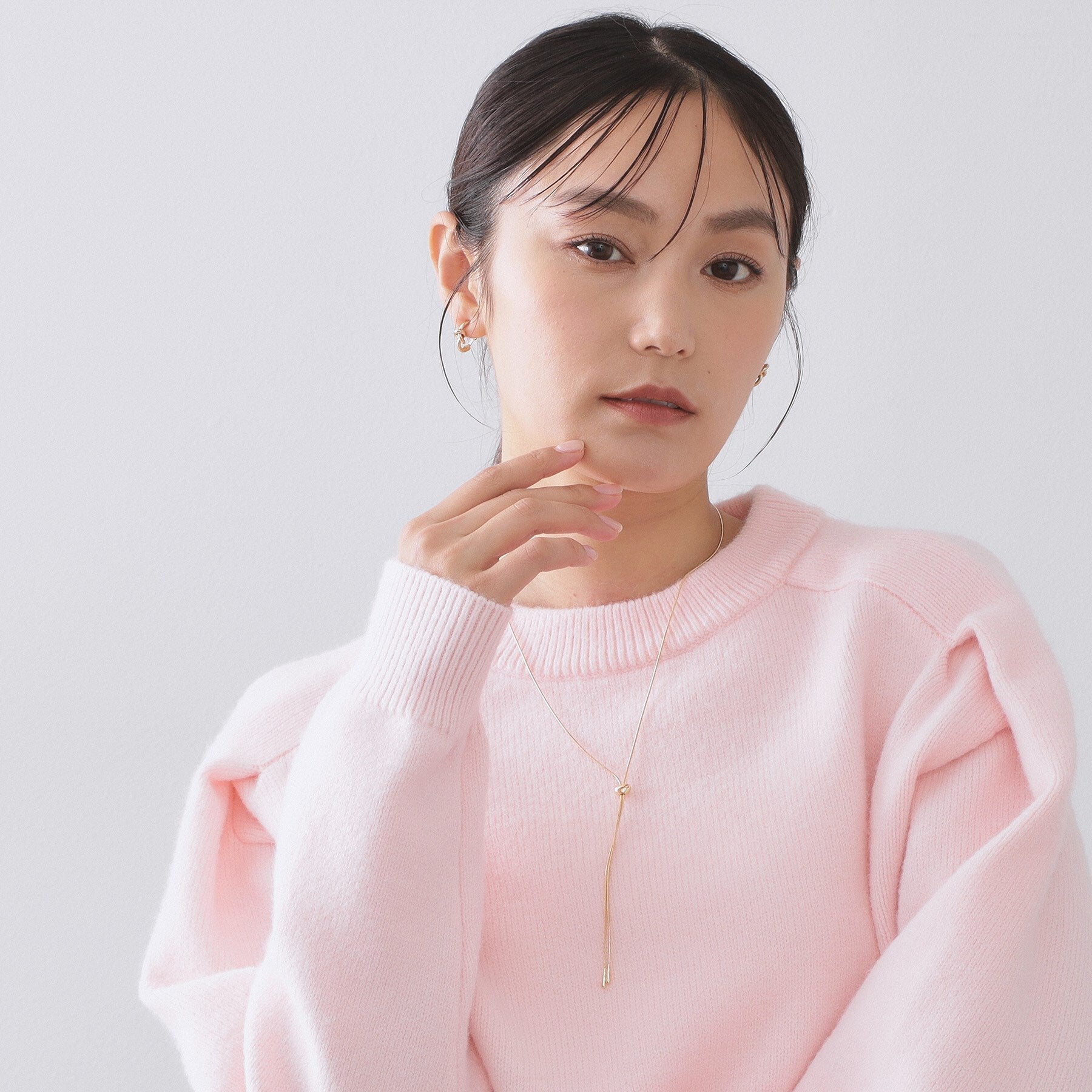 オペーク ドット クリップ OPAQUE.CLIP ミニビーンズスライドネックレス (シルバー(006)) シルバー(006)