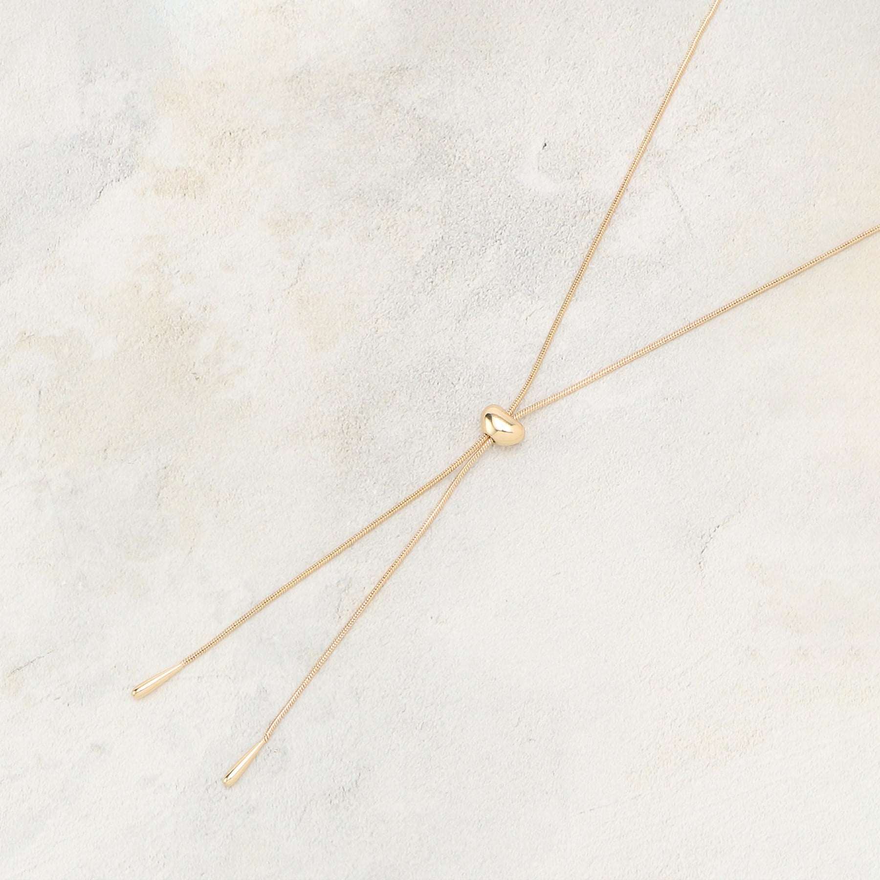 オペーク ドット クリップ OPAQUE.CLIP ミニビーンズスライドネックレス (ゴールド(007)) ゴールド(007)