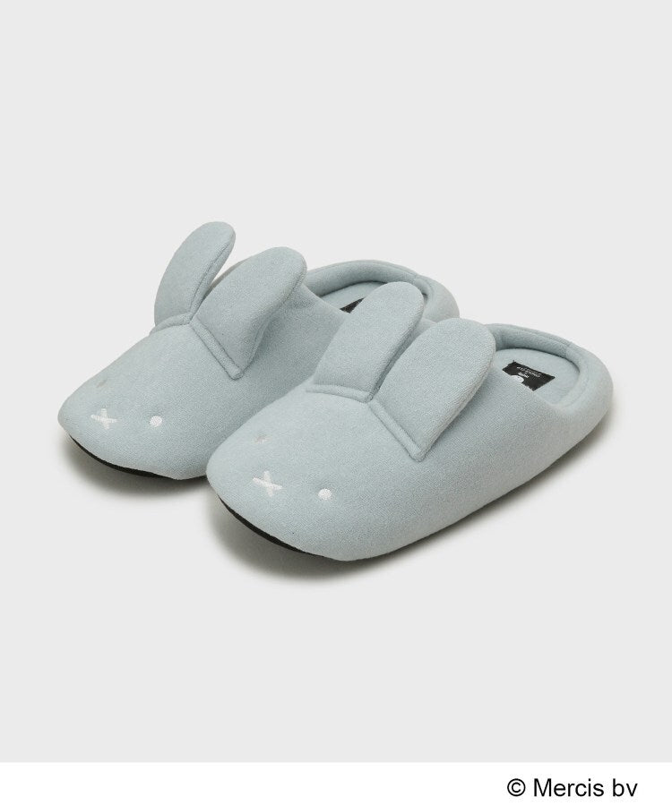 オペーク ドット クリップ OPAQUE.CLIP ◆【miffy】パイル地ルームスリッパ (ブラック(019)) ブラック(019)